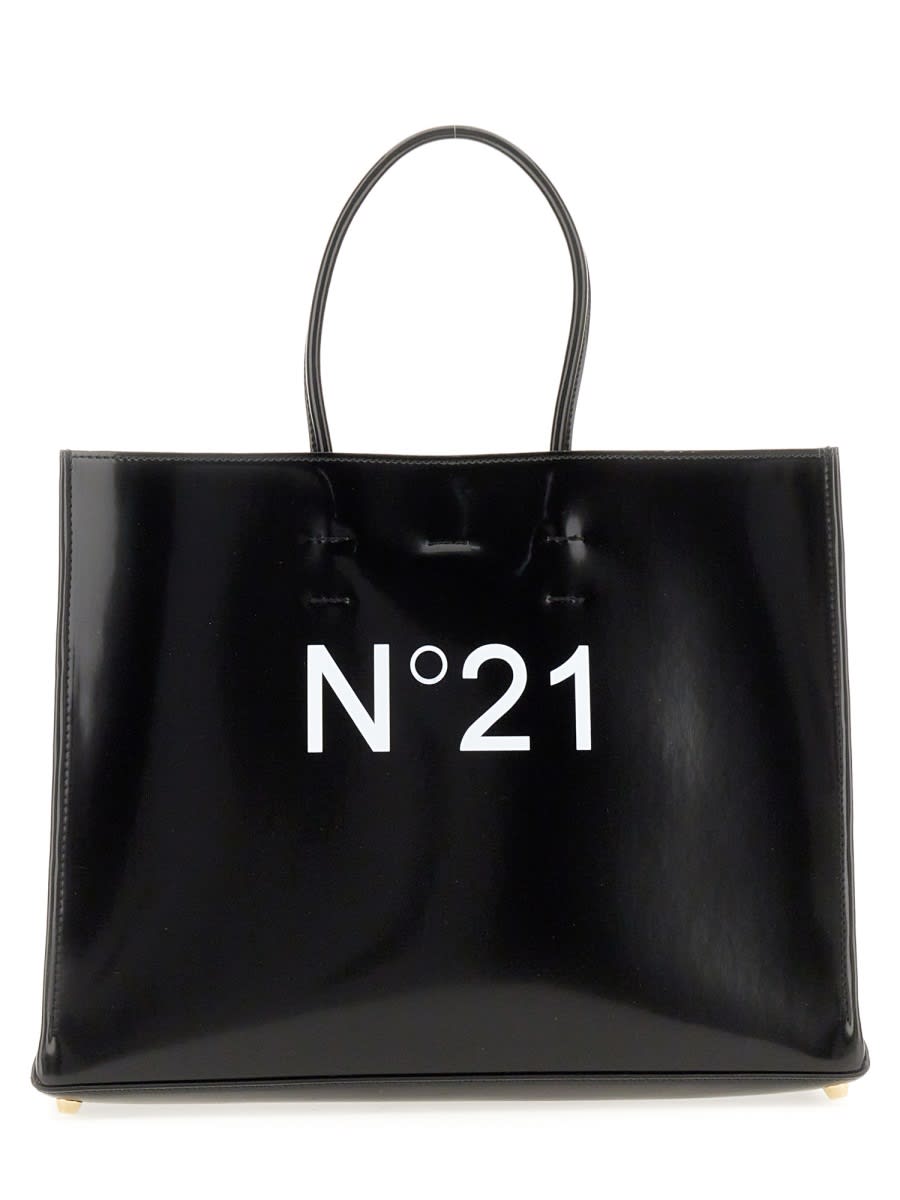 N.21 带logo购物袋