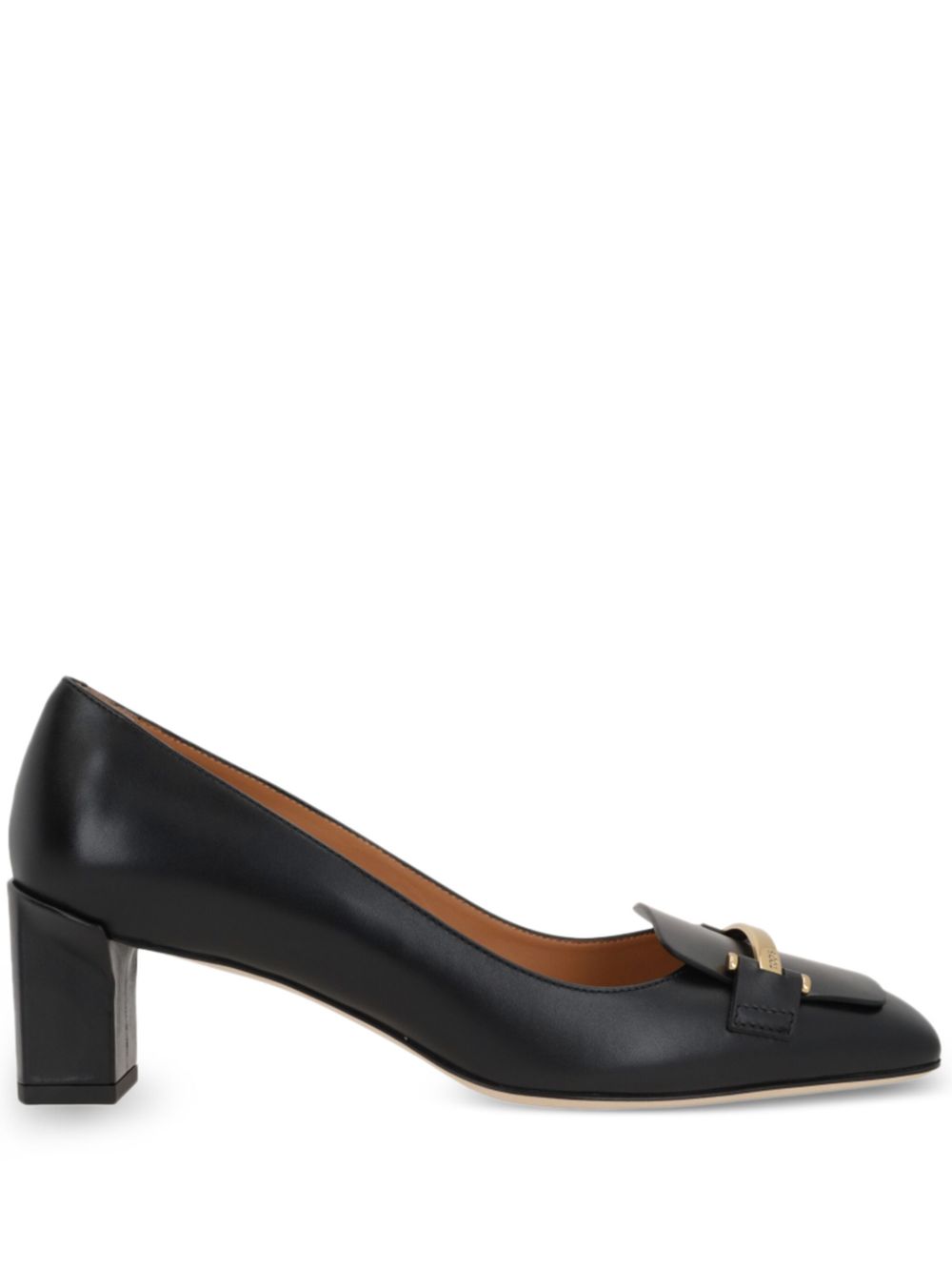 Tod's 50mm leather pumps - 黑色