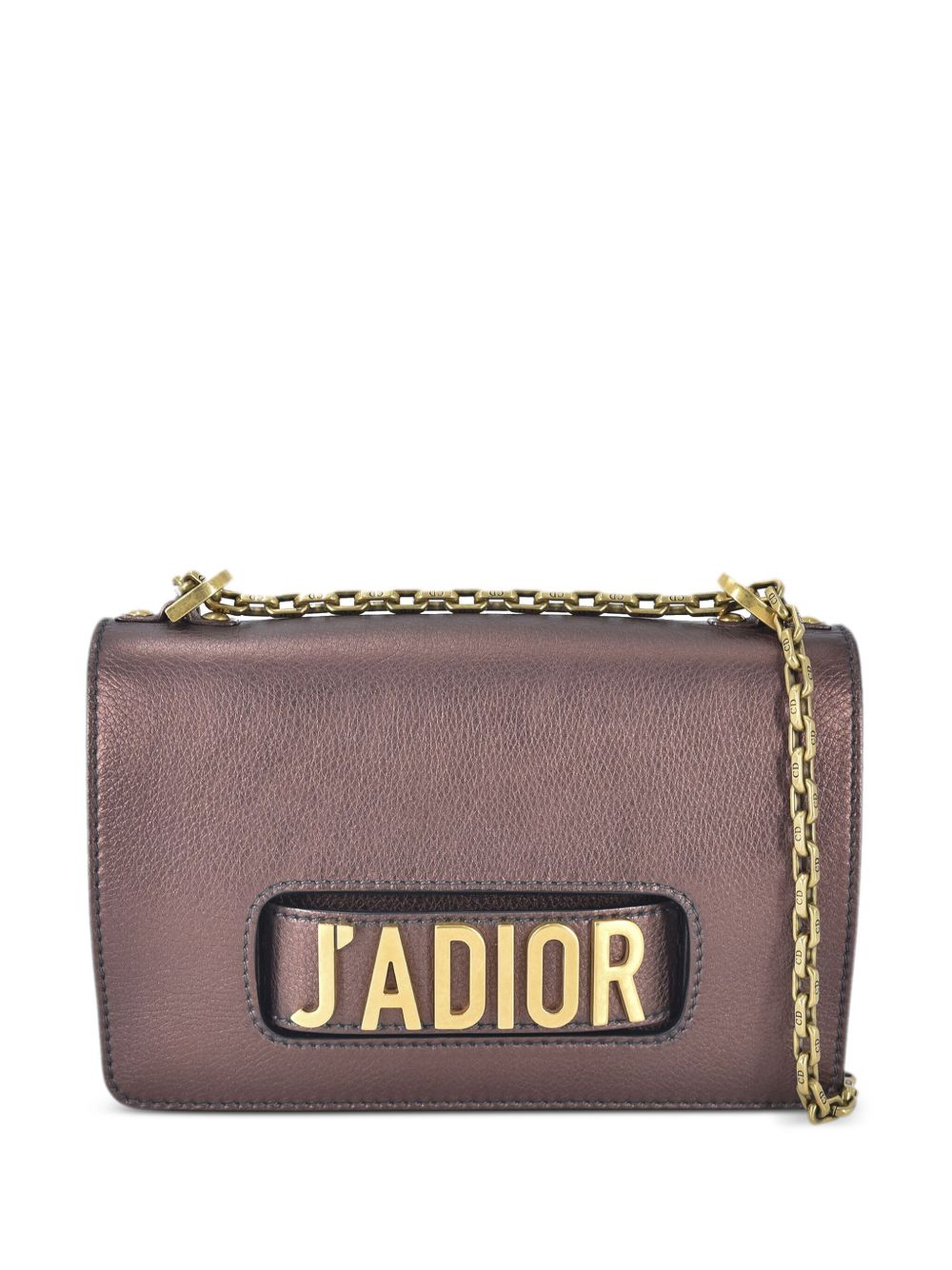Christian Dior Pre-Owned Dio(r)evolution J'Adior 迷你单肩包（2018-2022年典藏款） - 褐色
