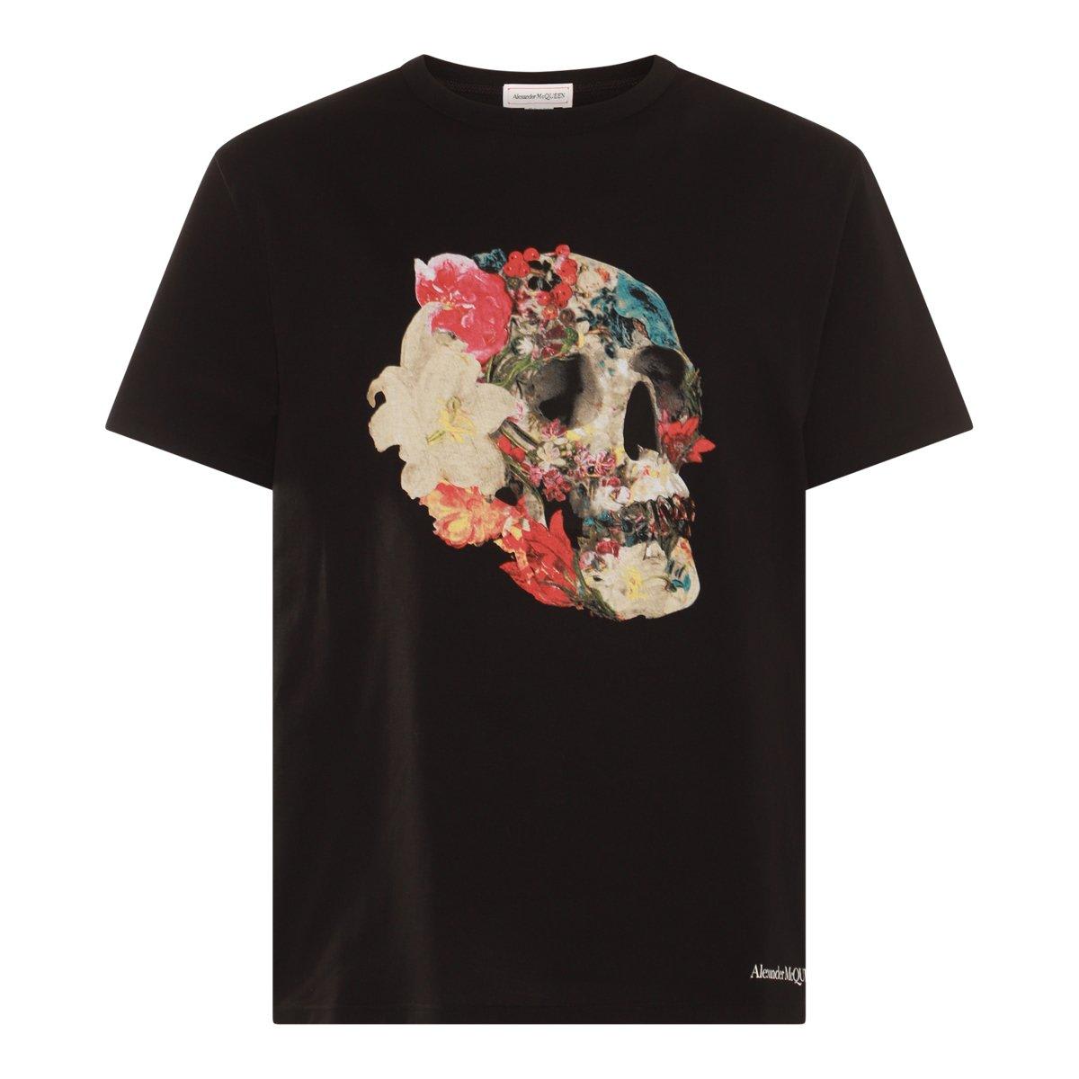 Alexander McQueen 花卉骷髅头 T恤