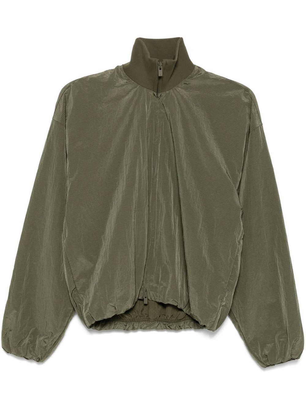 FEAR OF GOD ESSENTIALS 防撕裂方格布运动夹克 - 绿色