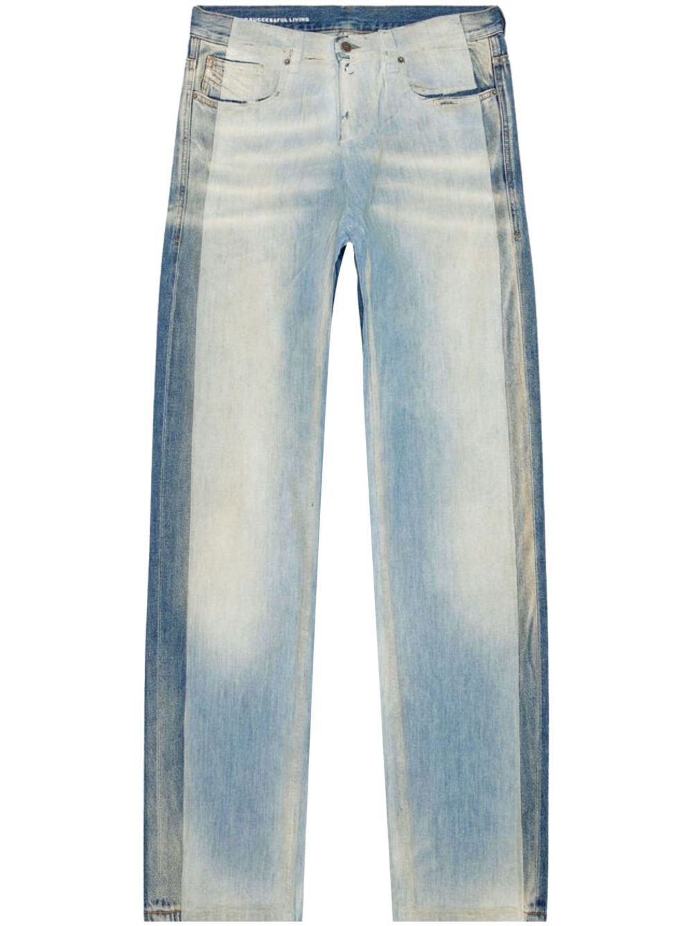 Diesel 2010 D-Macs 09k22 直筒牛仔裤 - 蓝色