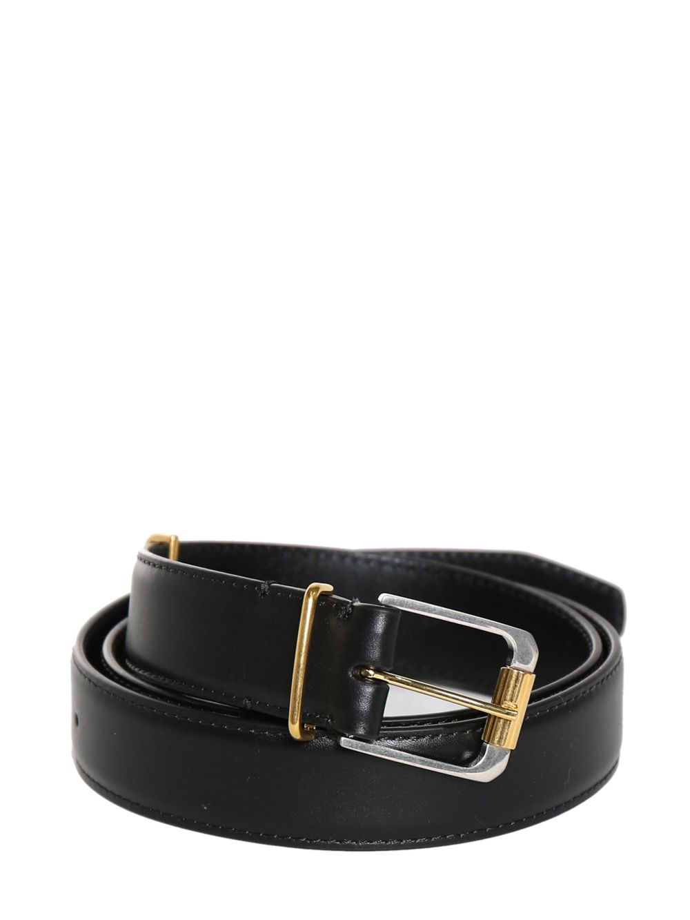 The Row leather belt - 黑色