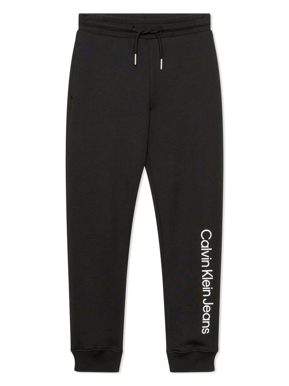 Calvin Klein Jeans logo印花运动裤 - 黑色