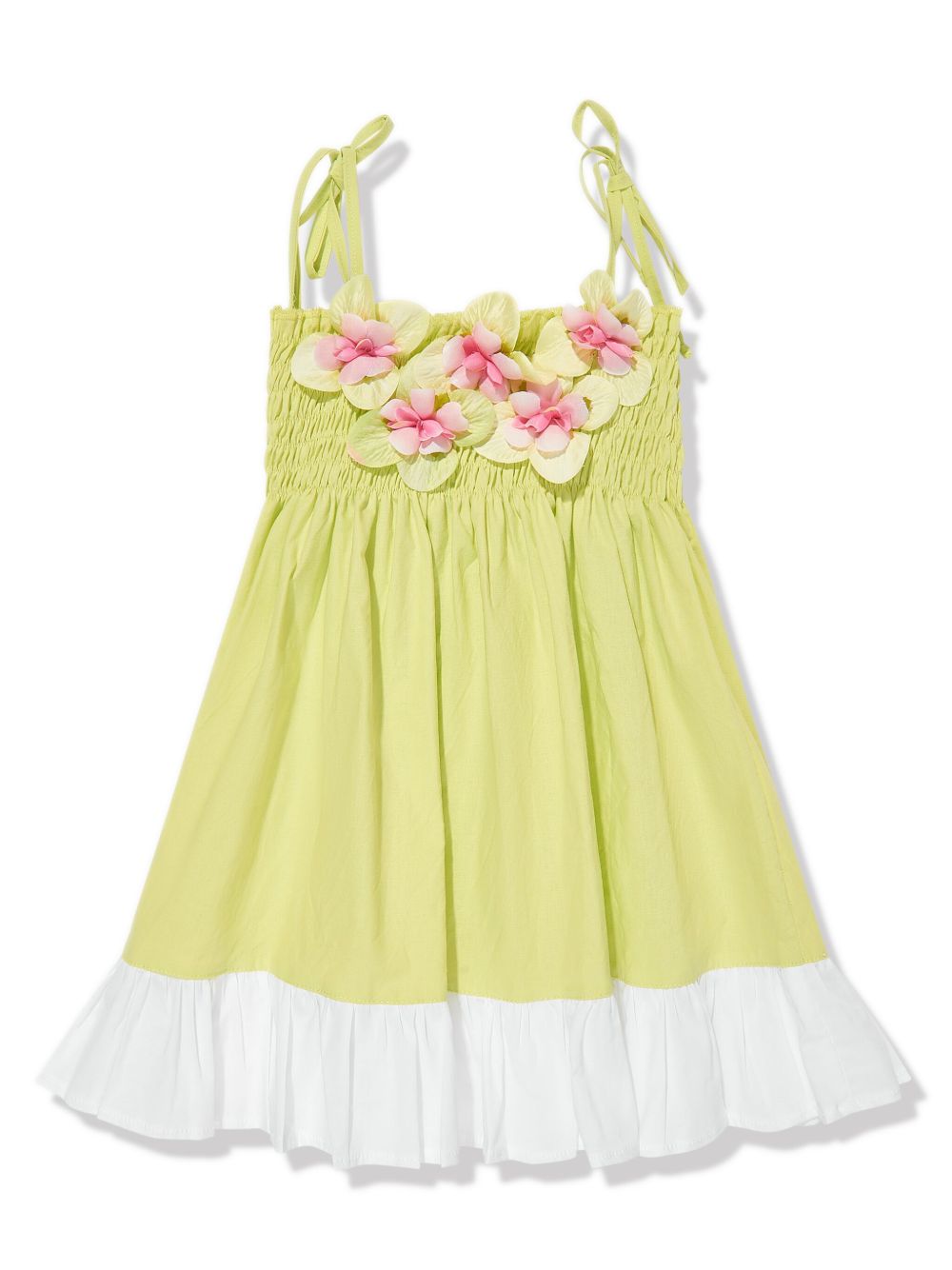 SELINIACTION KIDS Daisy 连衣裙 - 绿色