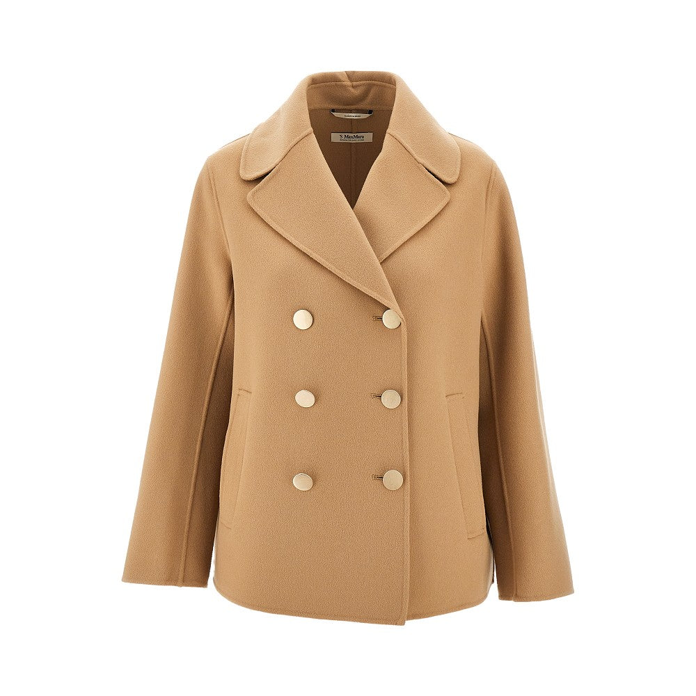 MAX MARA S Double drap double-breasted jacket Woman 46