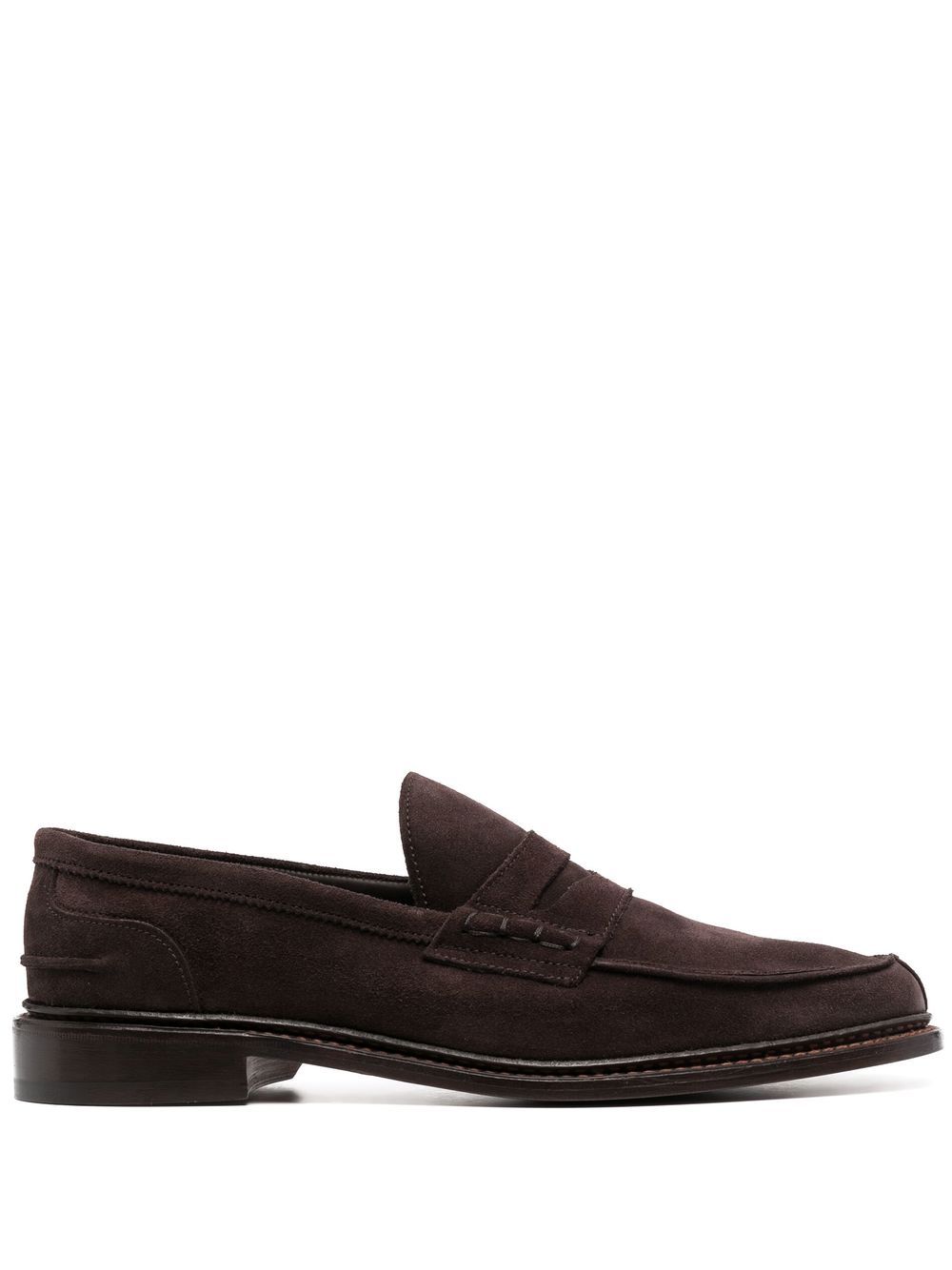 Tricker's Adam 经典乐福鞋 - 褐色