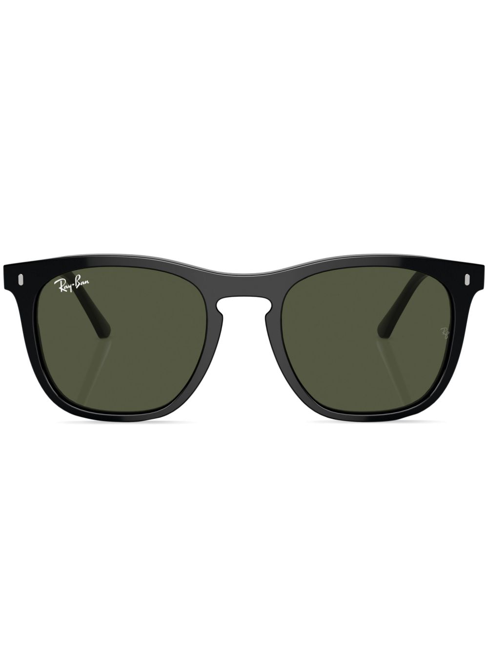 Ray-Ban RB2210 方框太阳眼镜 - 黑色