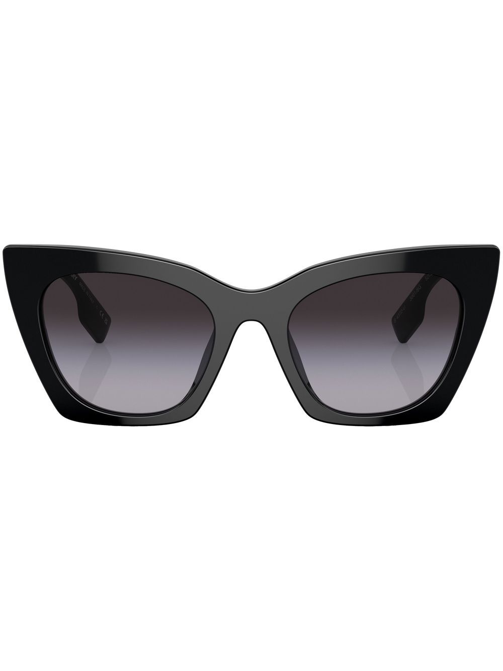 Burberry Eyewear Marianne 猫眼框太阳眼镜 - 黑色