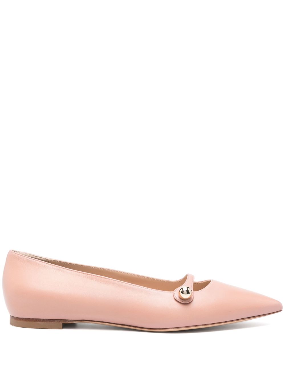 Casadei Cleo 芭蕾平底鞋 - 粉色