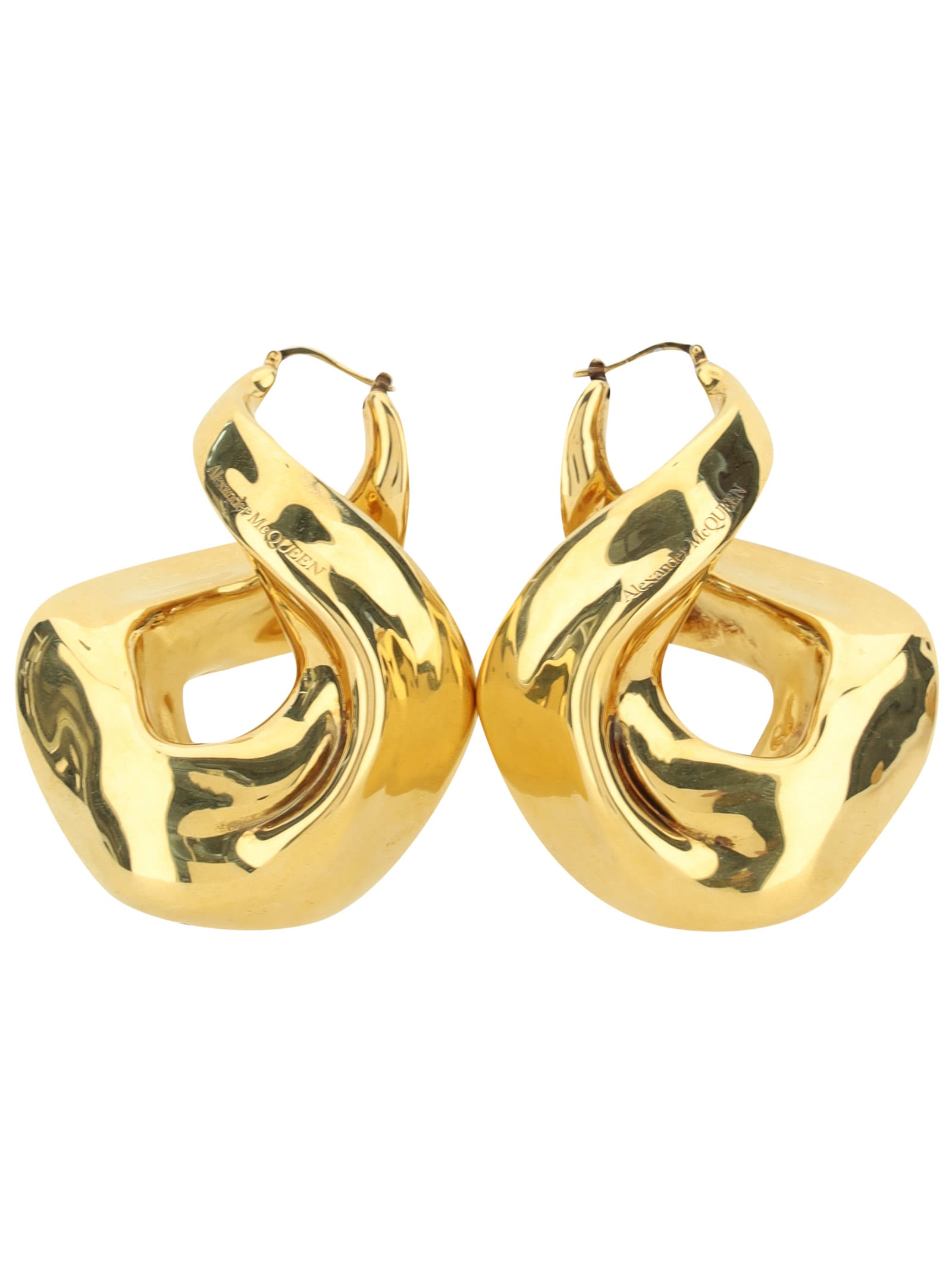 Alexander McQueen Twisted Earrings