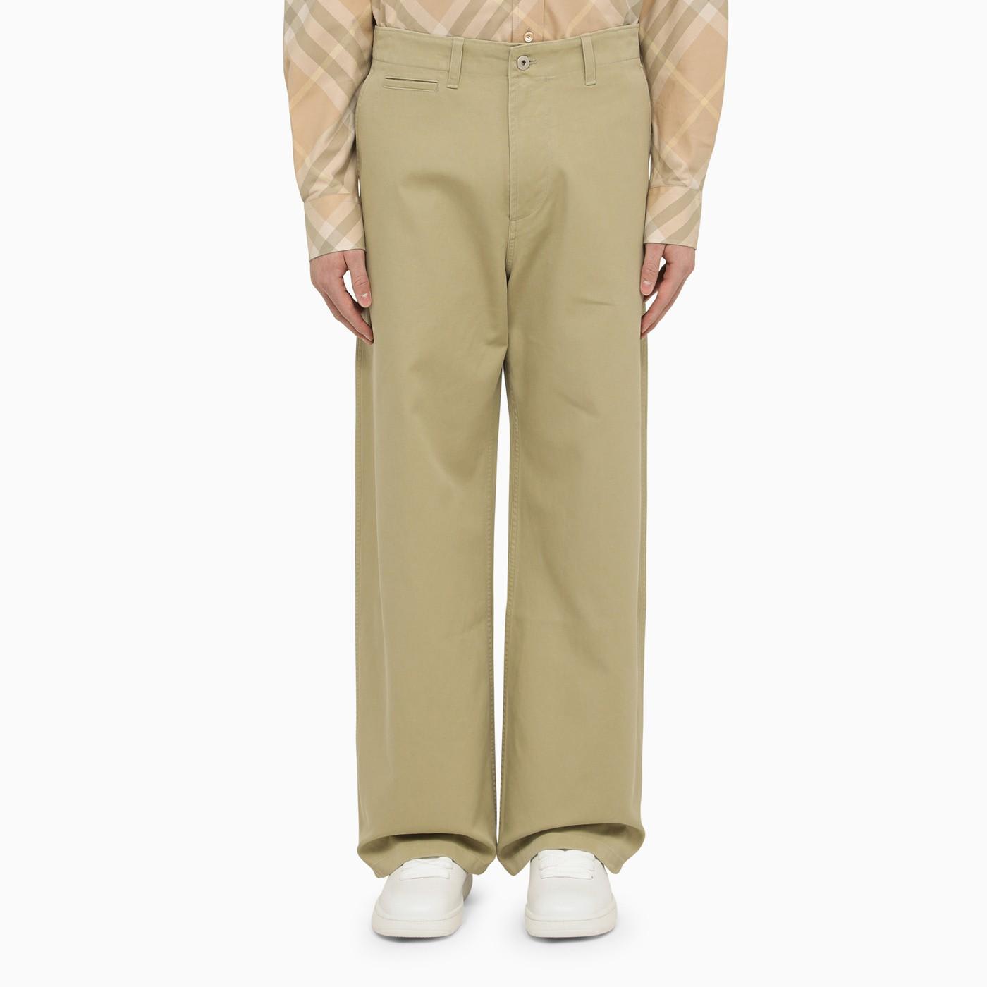 Burberry 直筒 Hunter 棉质长裤