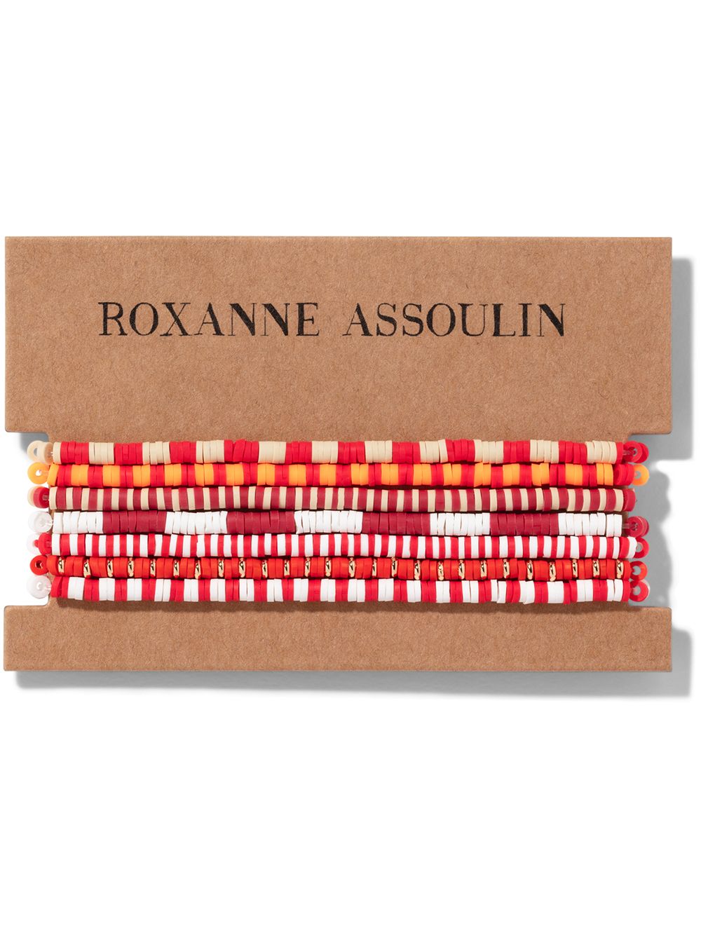 Roxanne Assoulin Color Therapy® 手链套装 - 红色