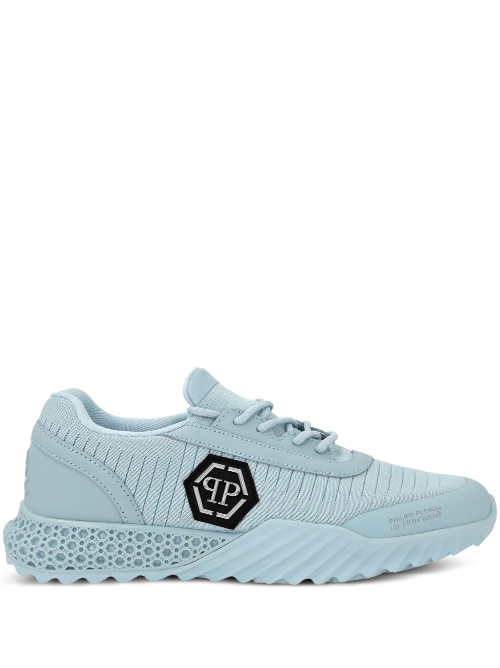Philipp Plein Runner Hexagon 运动鞋 - 蓝色