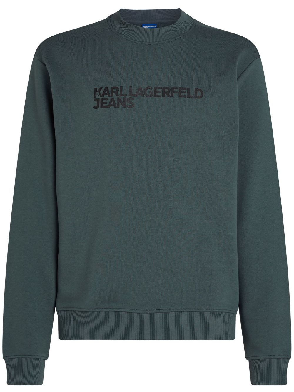 Karl Lagerfeld Jeans logo印花卫衣 - 蓝色