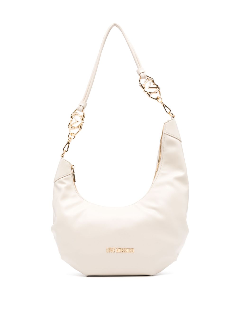 Love Moschino logo字母单肩包 - 中性色