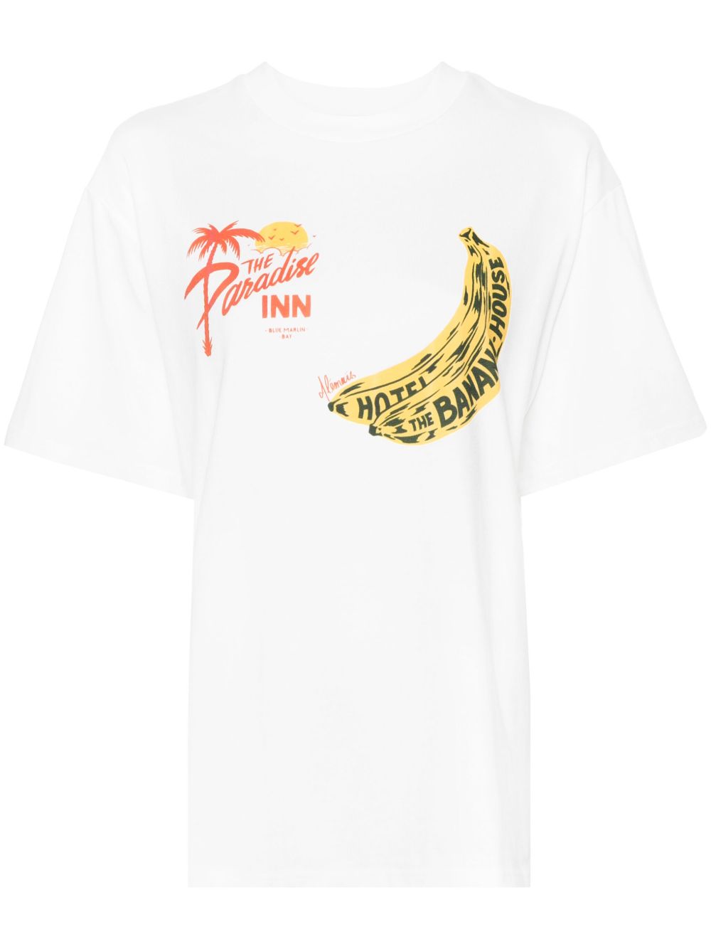 ALEMAIS Banana 棉T恤 - 中性色