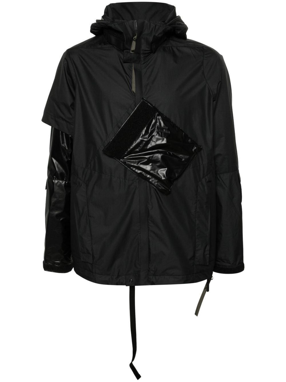 ACRONYM Windstopper Interops 连帽夹克 - 黑色
