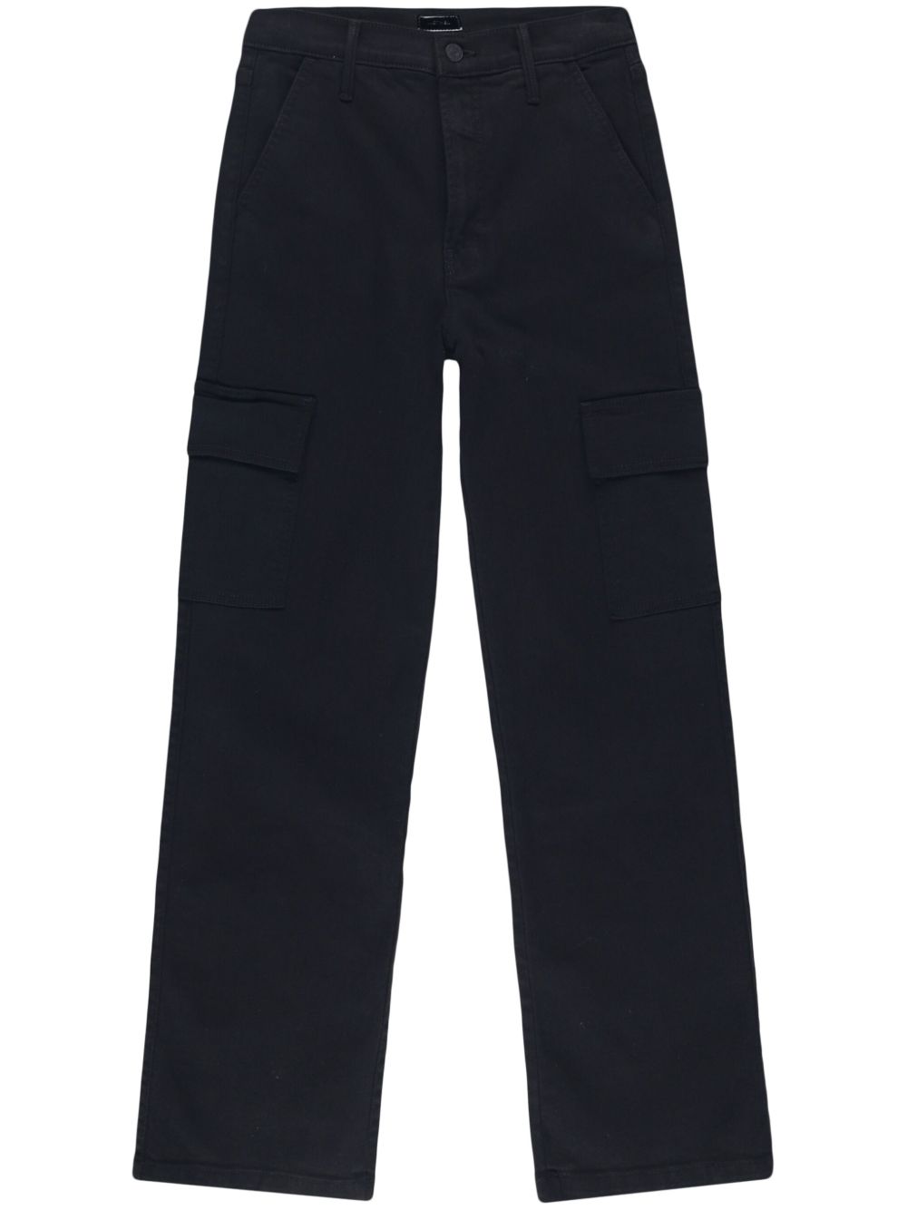 MOTHER The Straight Up Rambler Cargo 牛仔裤 - 黑色