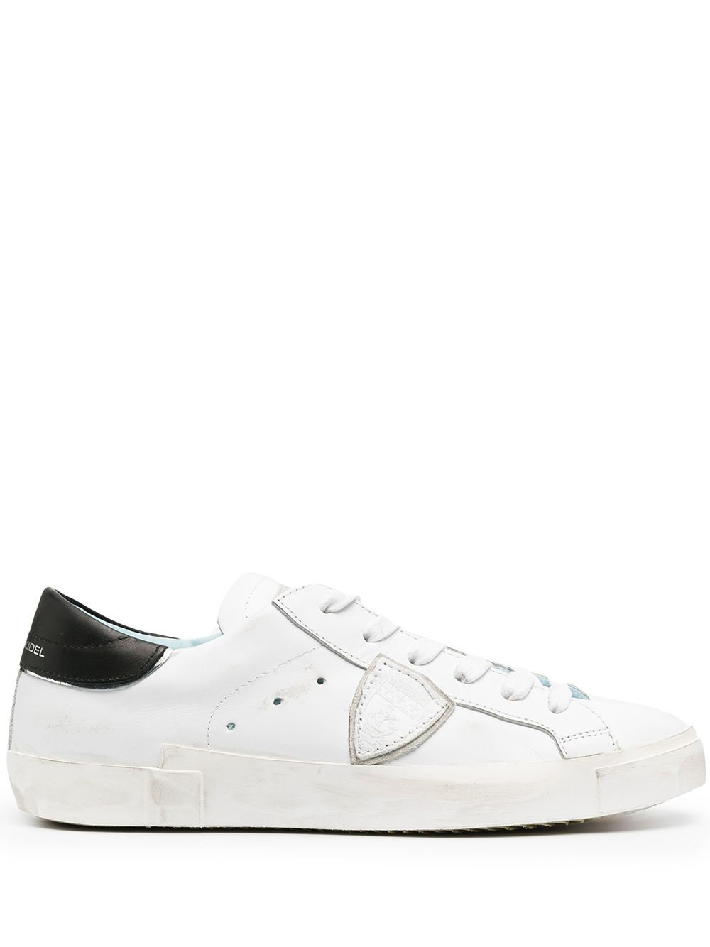 Philippe Model Paris Prsx Veau 低帮板鞋 - 白色
