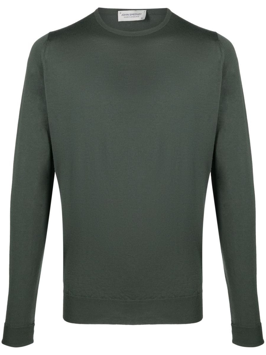 John Smedley Marcus Long Sleeves Crew Neck Pullover Clothing