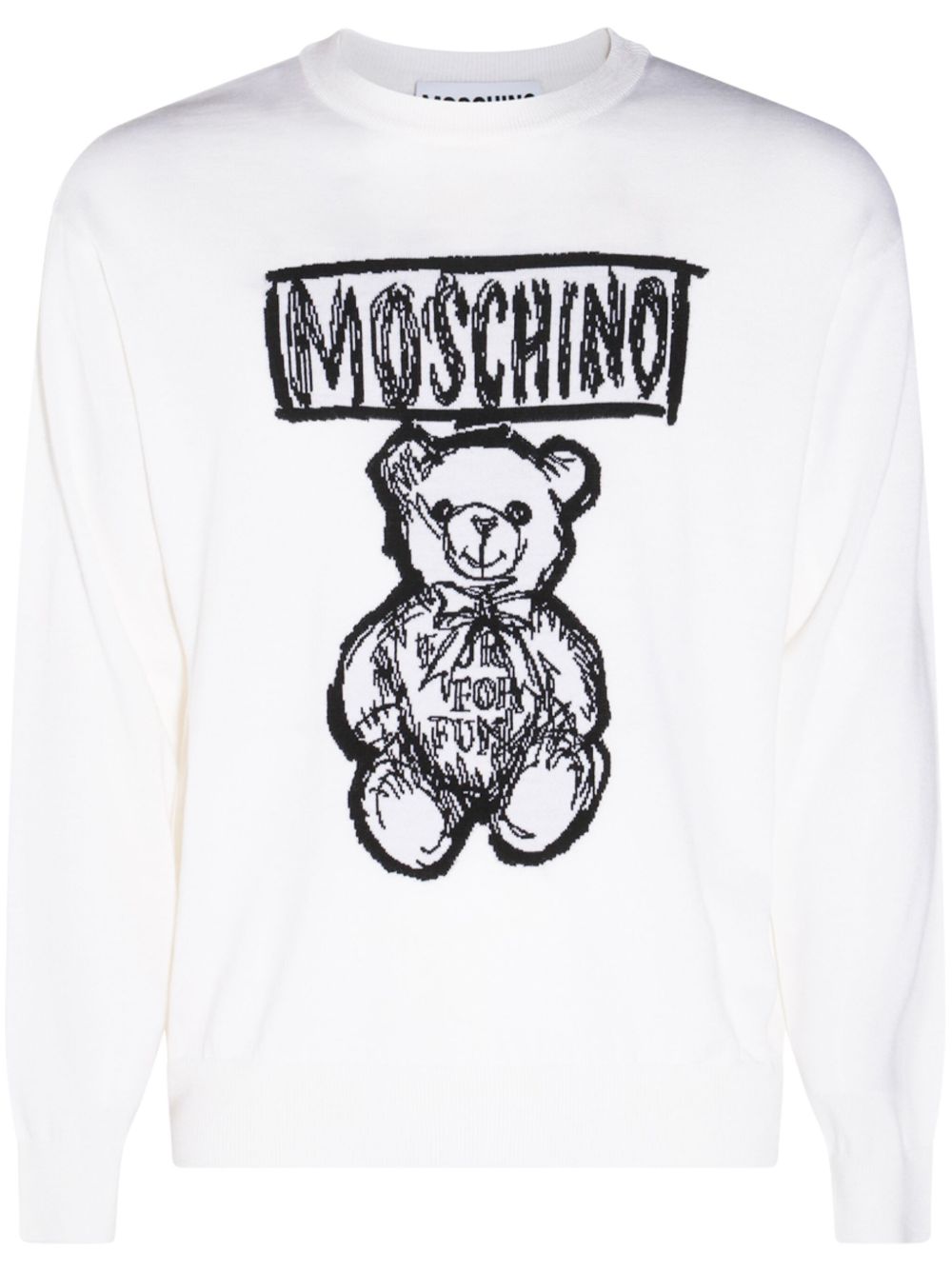 Moschino Teddy Bear 毛衣 - 白色