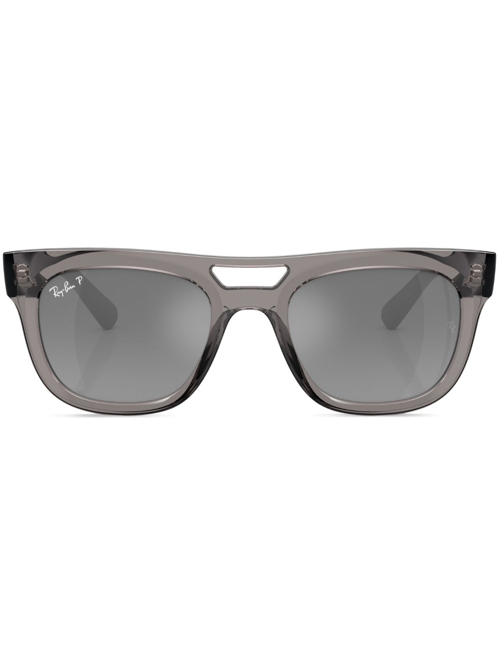 Ray-Ban Phil logo太阳眼镜 - 灰色