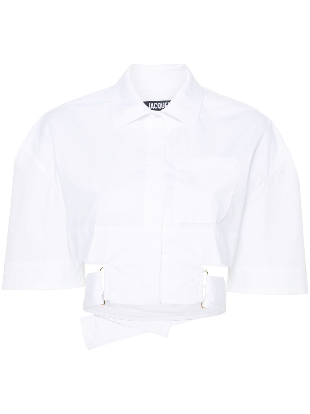 Jacquemus Le Chemis Courte Bari 衬衫 - 白色