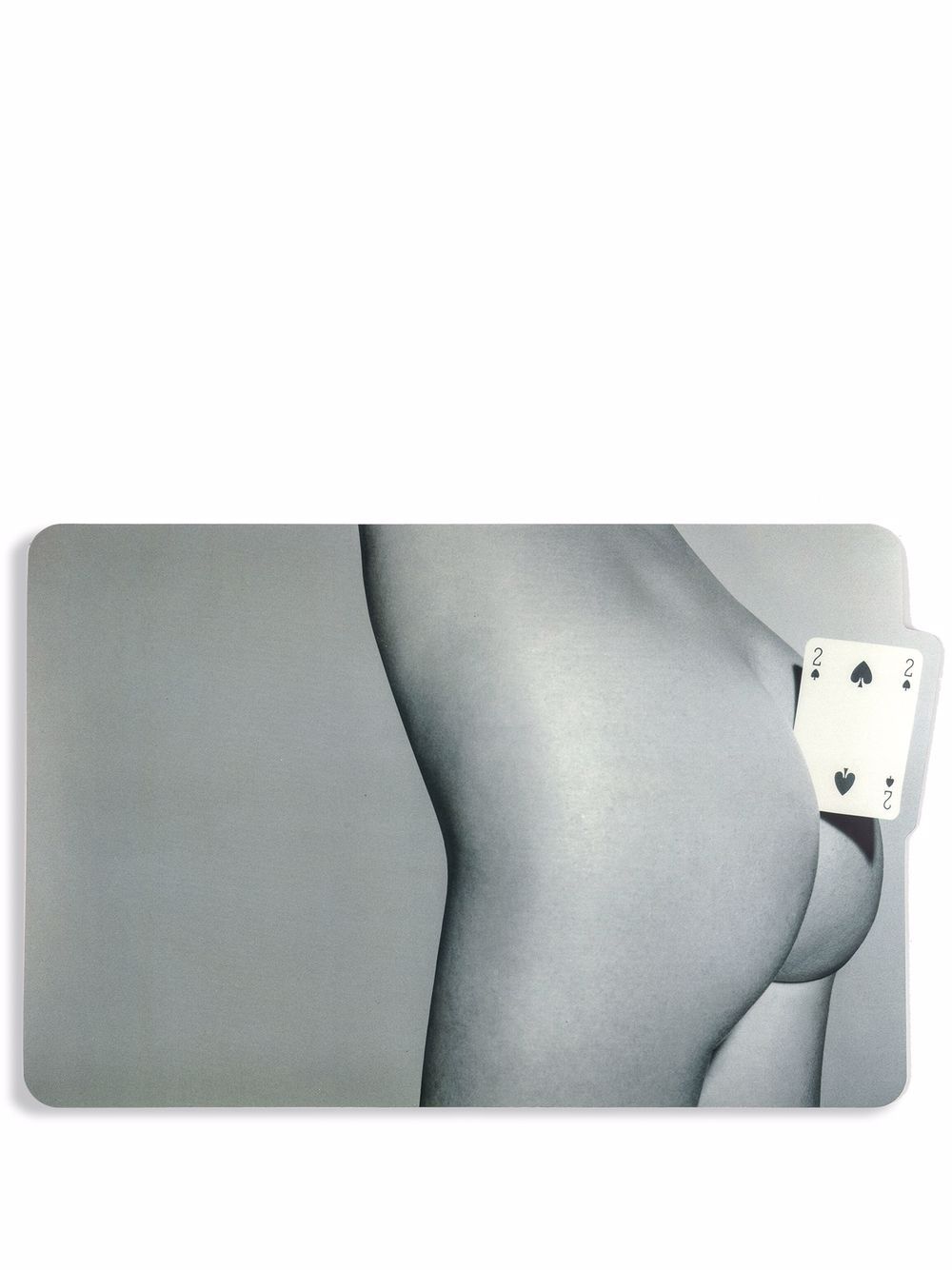 Seletti Two Of Spades 印花桌垫 - 灰色