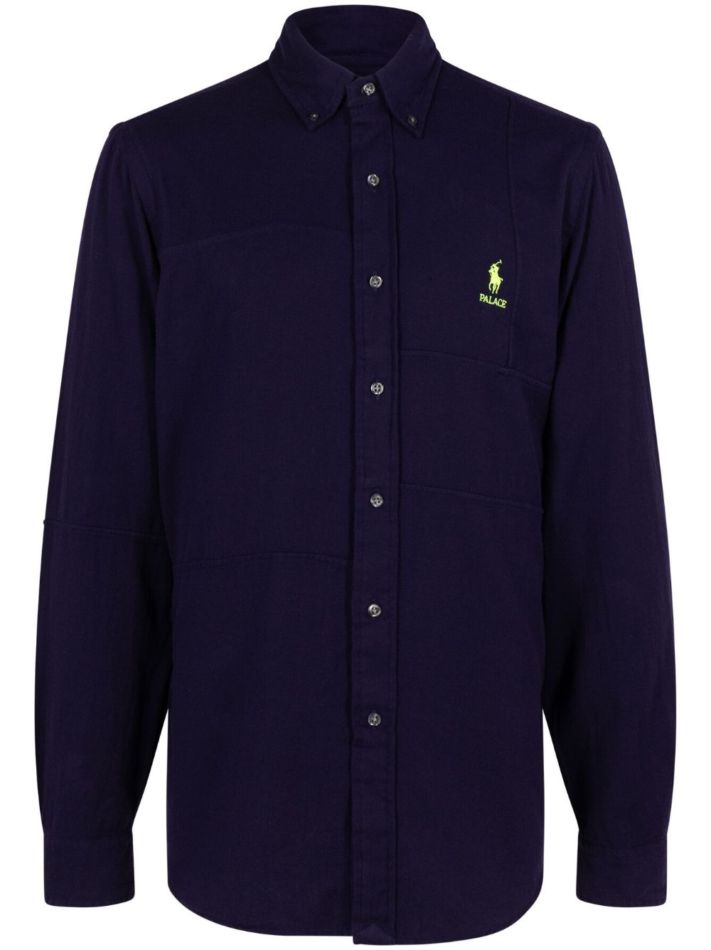 Palace x Ralph Lauren B.D. Pieced 法兰绒衬衫 - 紫色