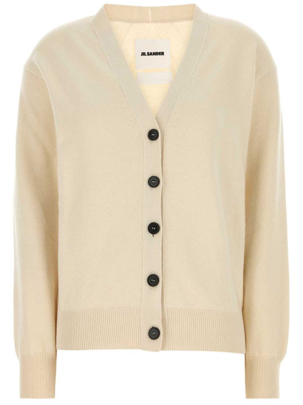 Jil Sander V领开衫 - 中性色