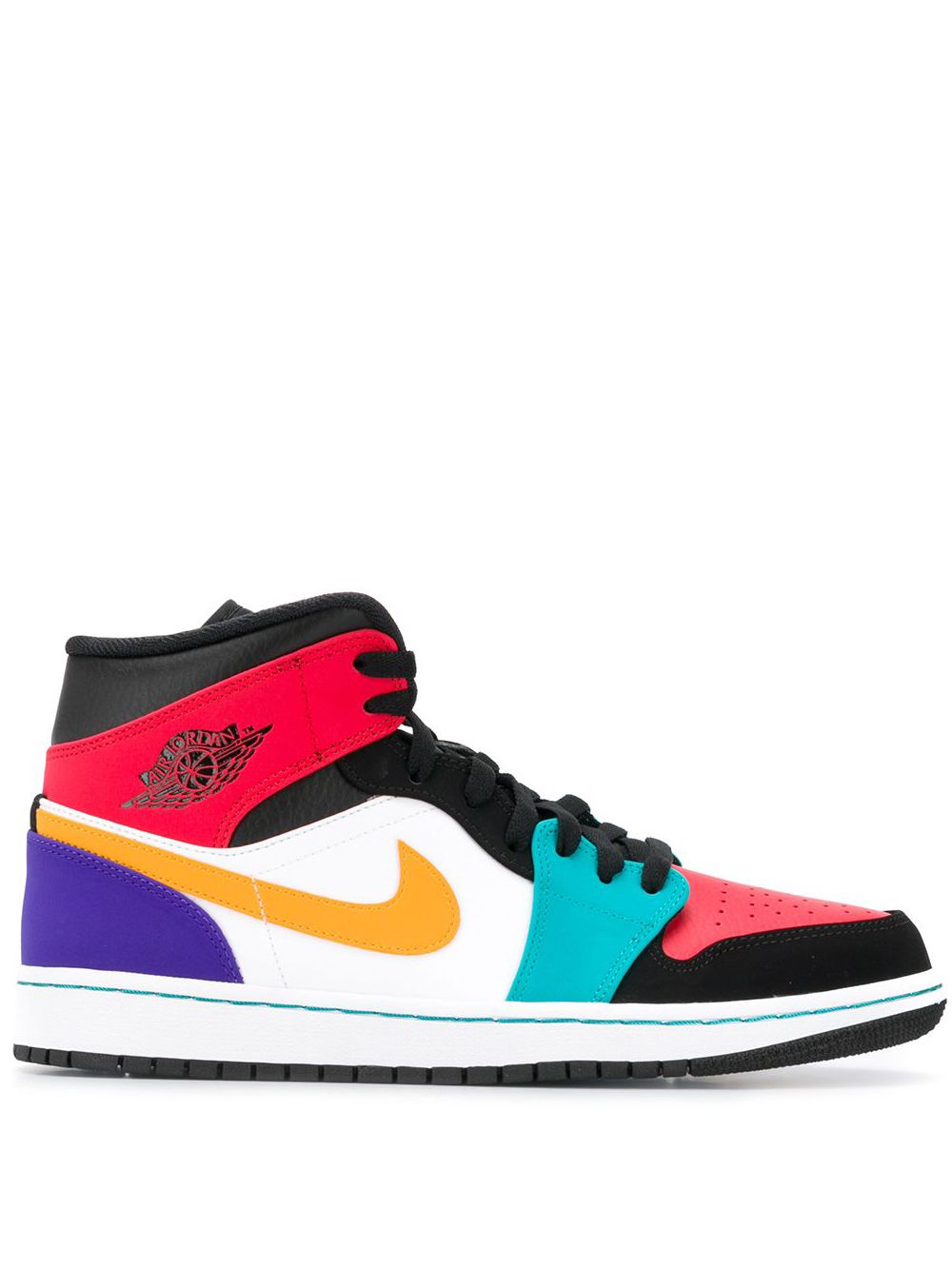 Jordan Air Jordan 1 Mid运动鞋 - 黑色