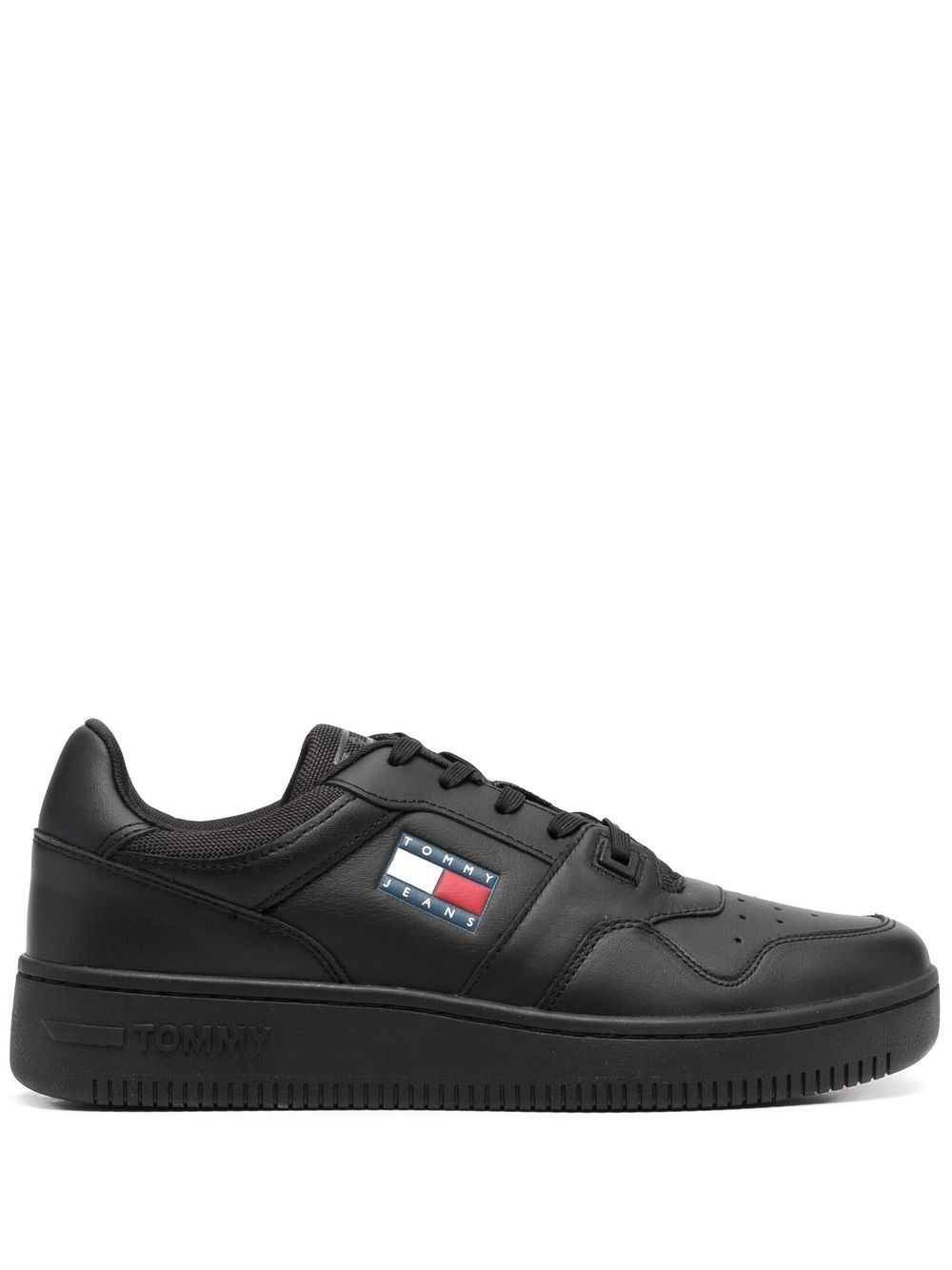 Tommy Jeans Retro Basket 运动鞋 - 黑色