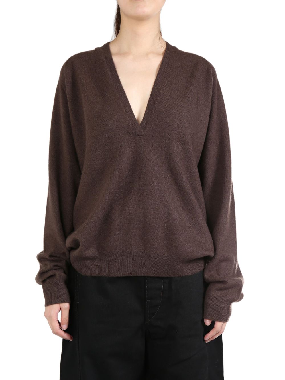 Frenckenberger cashmere jumper - 褐色