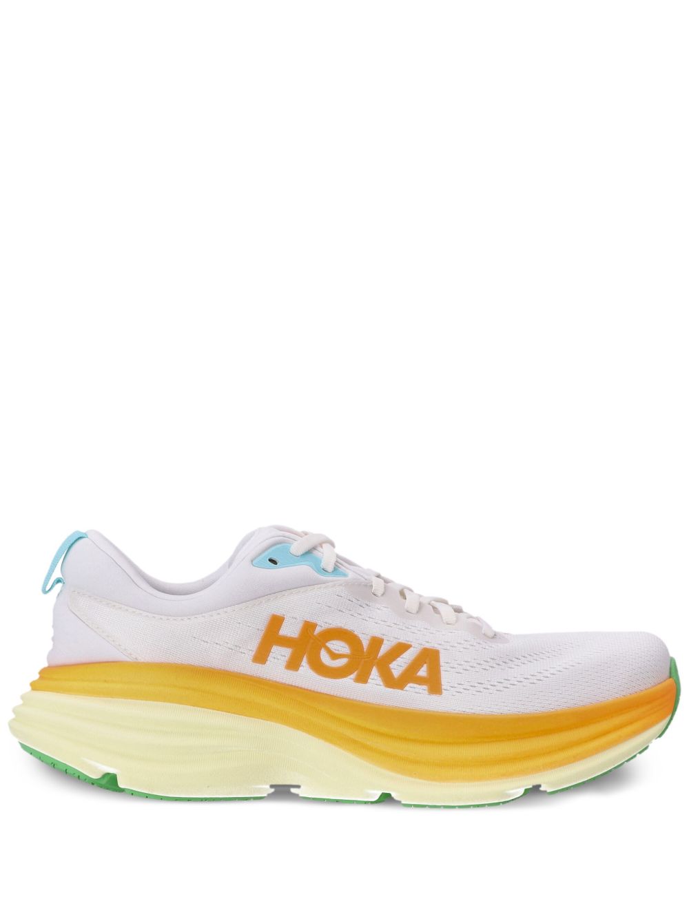 HOKA Bondi 8 低帮运动鞋 - 白色
