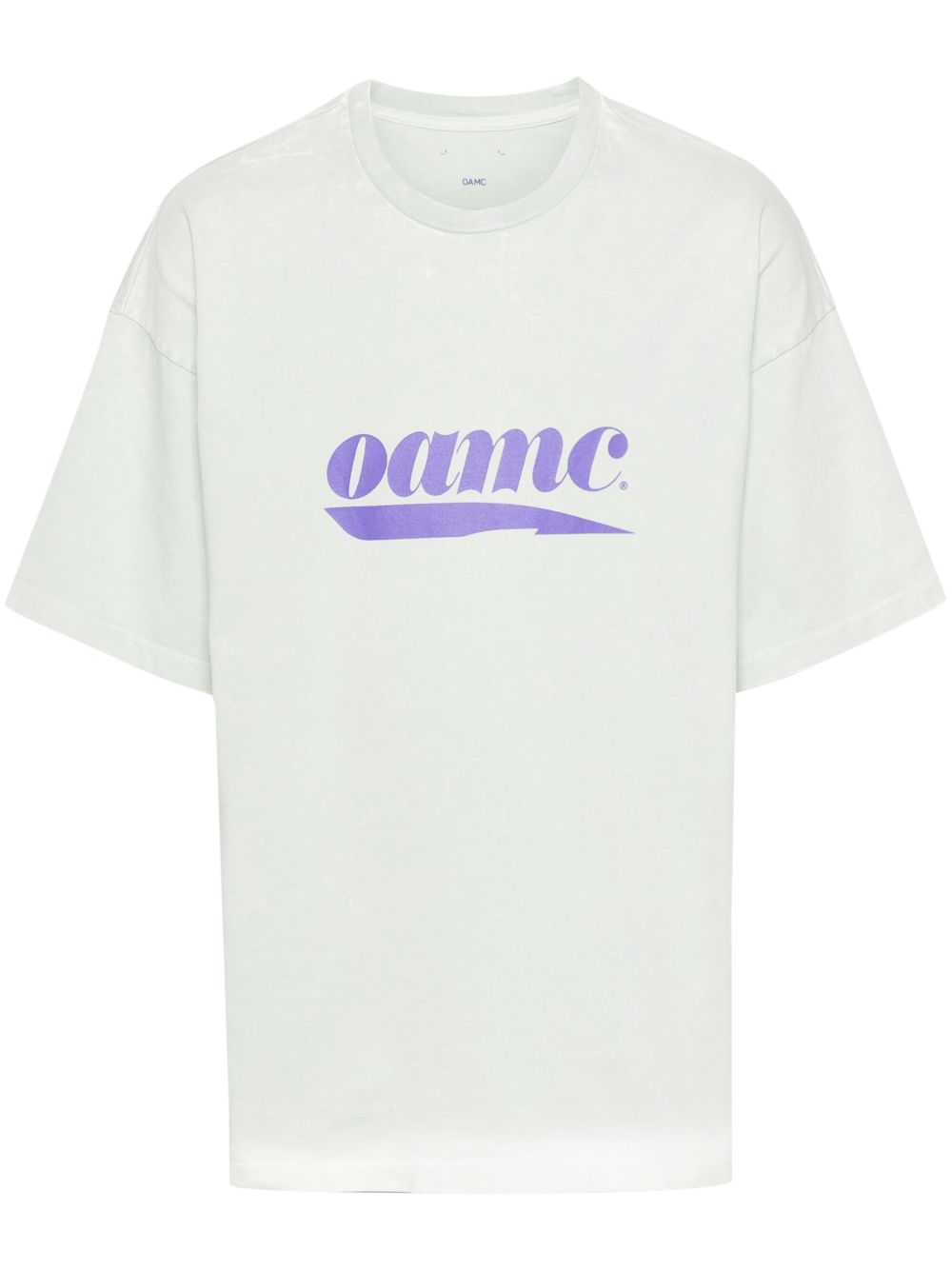 OAMC logo印花棉T恤 - 绿色