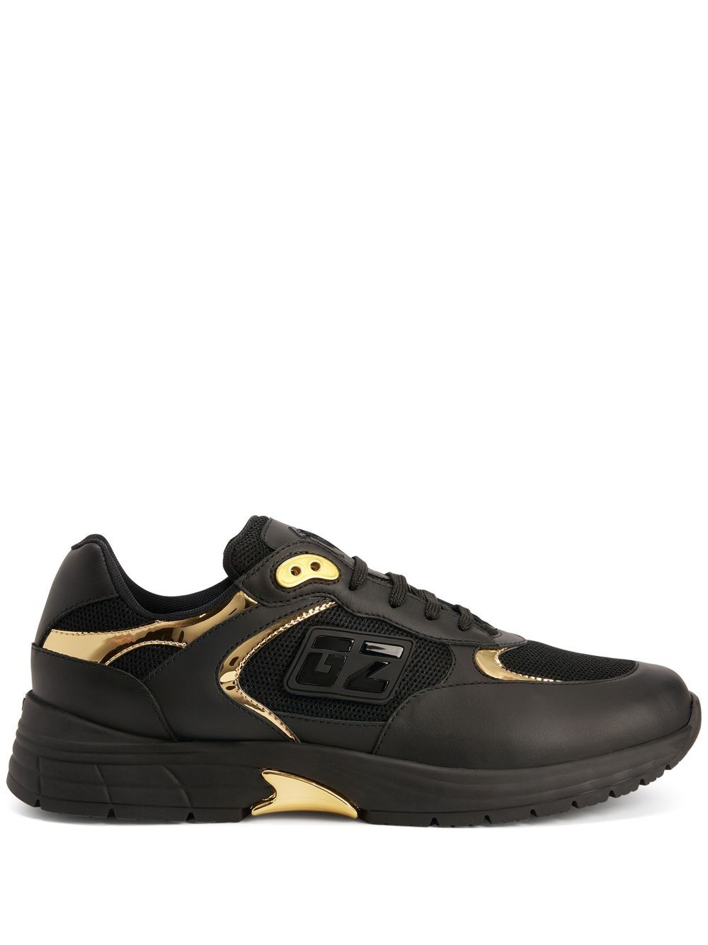 Giuseppe Zanotti Gao Runner 低帮运动鞋 - 黑色