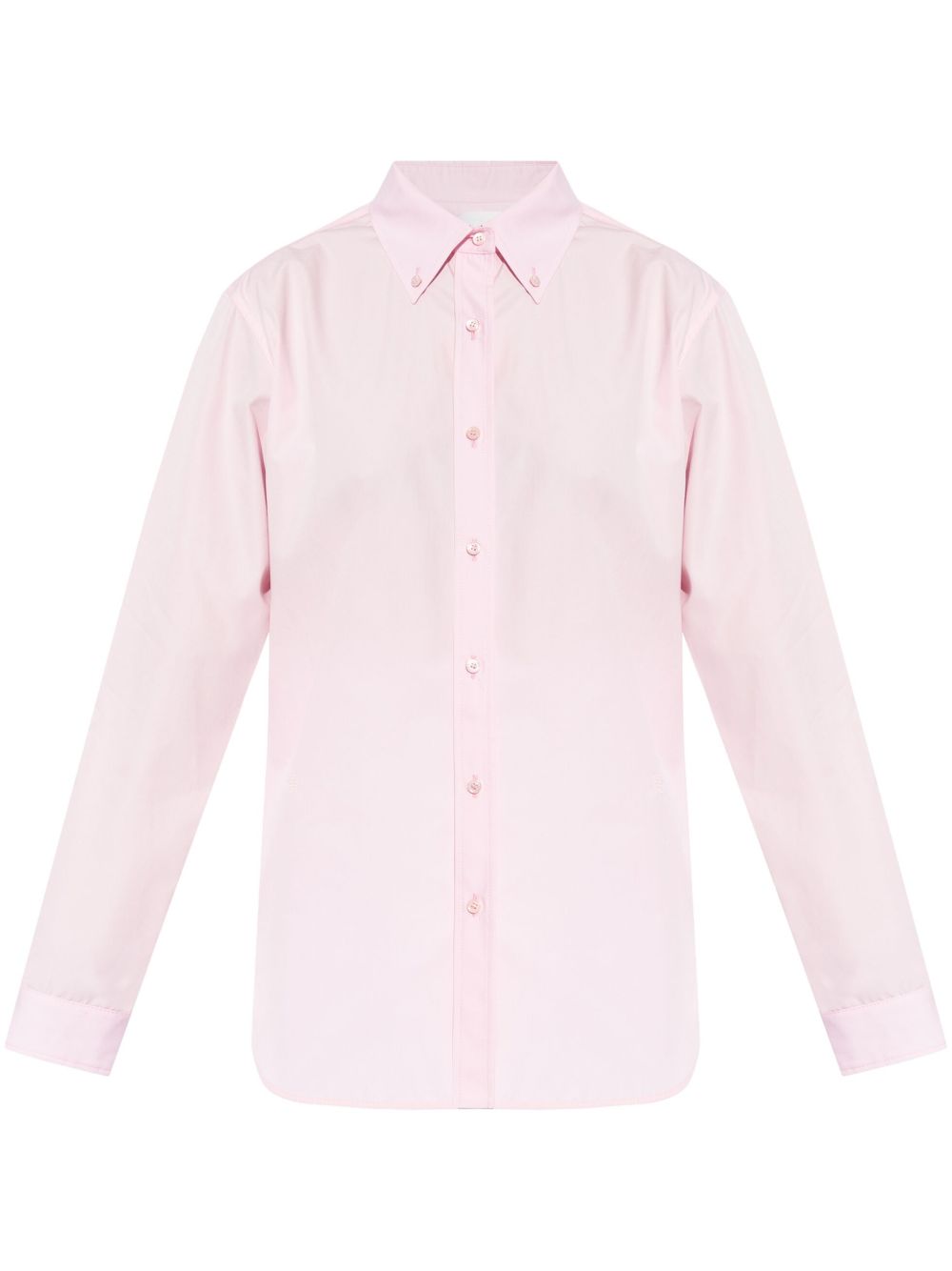 Givenchy logo刺绣衬衫 - 粉色