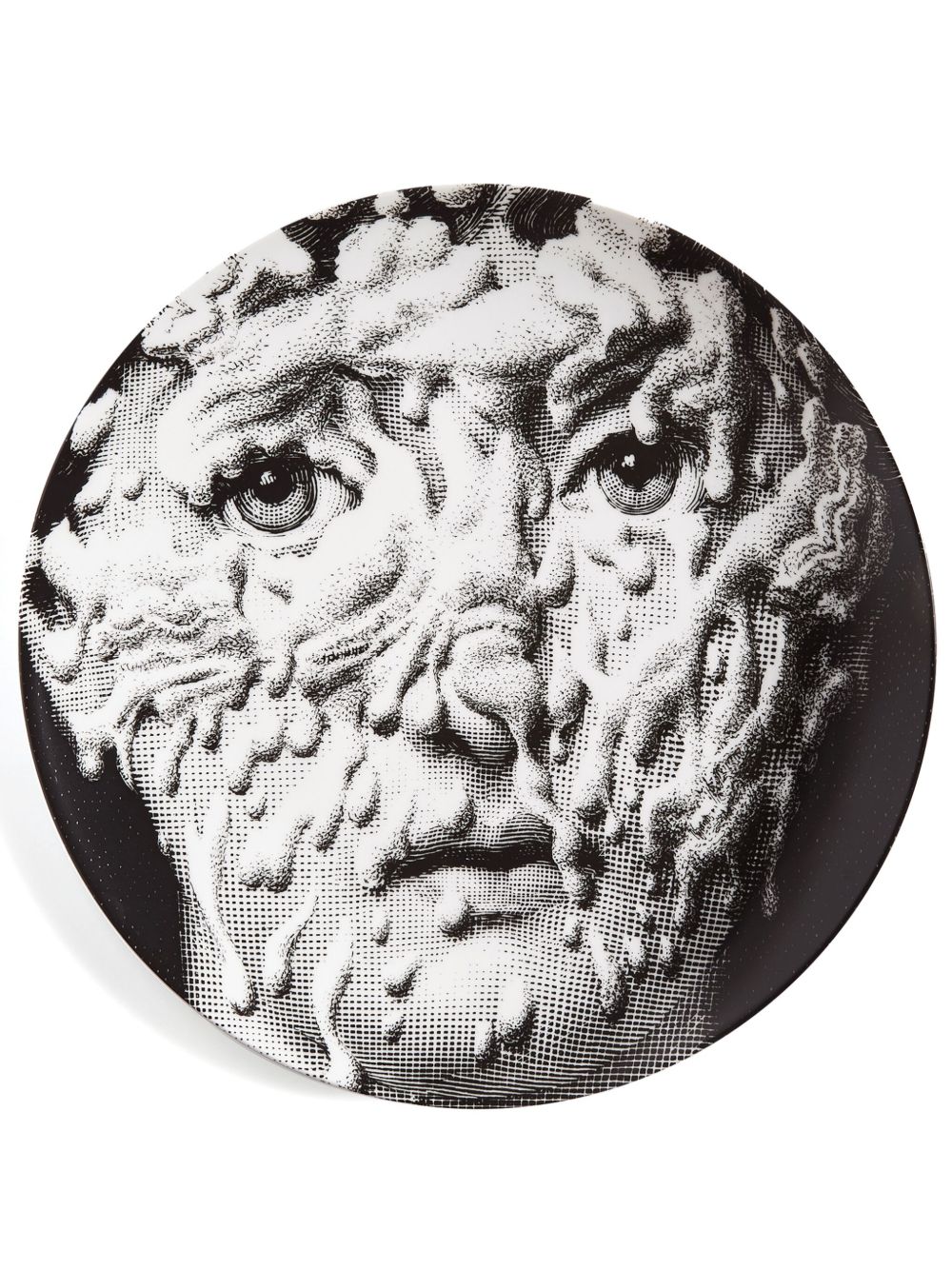 Fornasetti Tema e Variazioni N.142 壁饰盘 - 白色