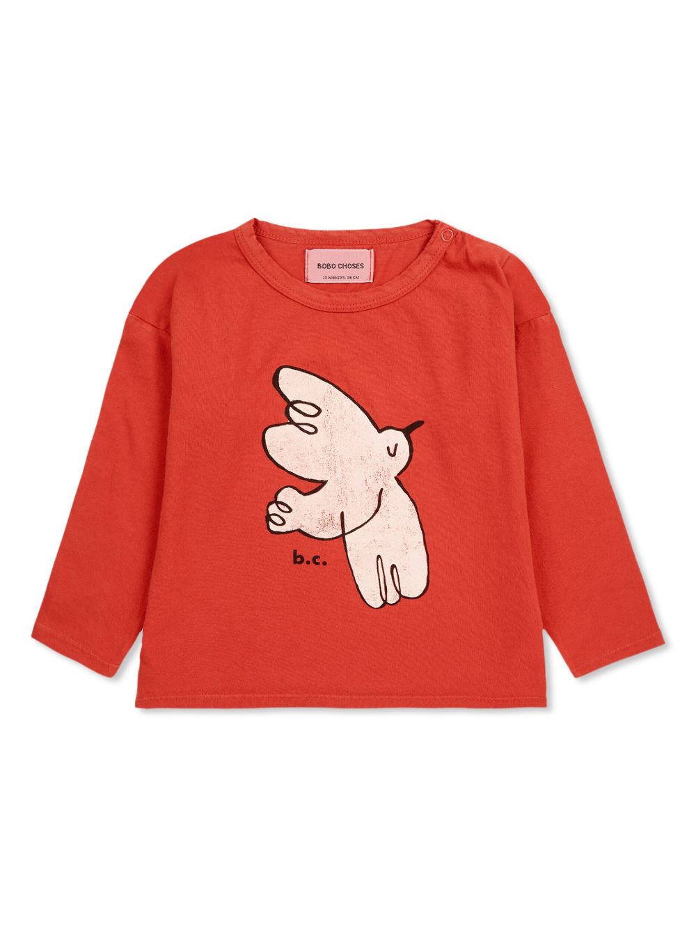 Bobo Choses Freedom Bird T恤 - 红色