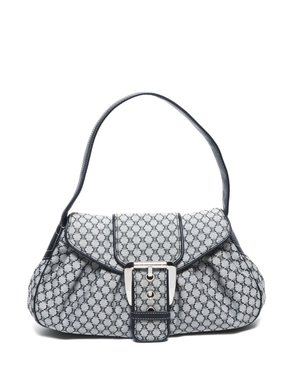 Céline Pre-Owned Macadam 单肩包（2000年典藏款） - 灰色
