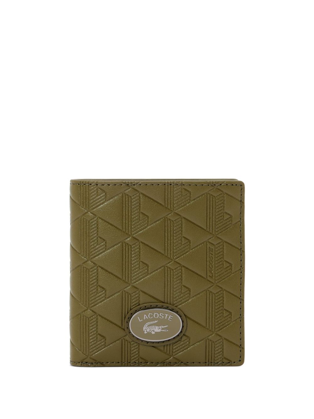 Lacoste logo标牌卡夹 - 绿色
