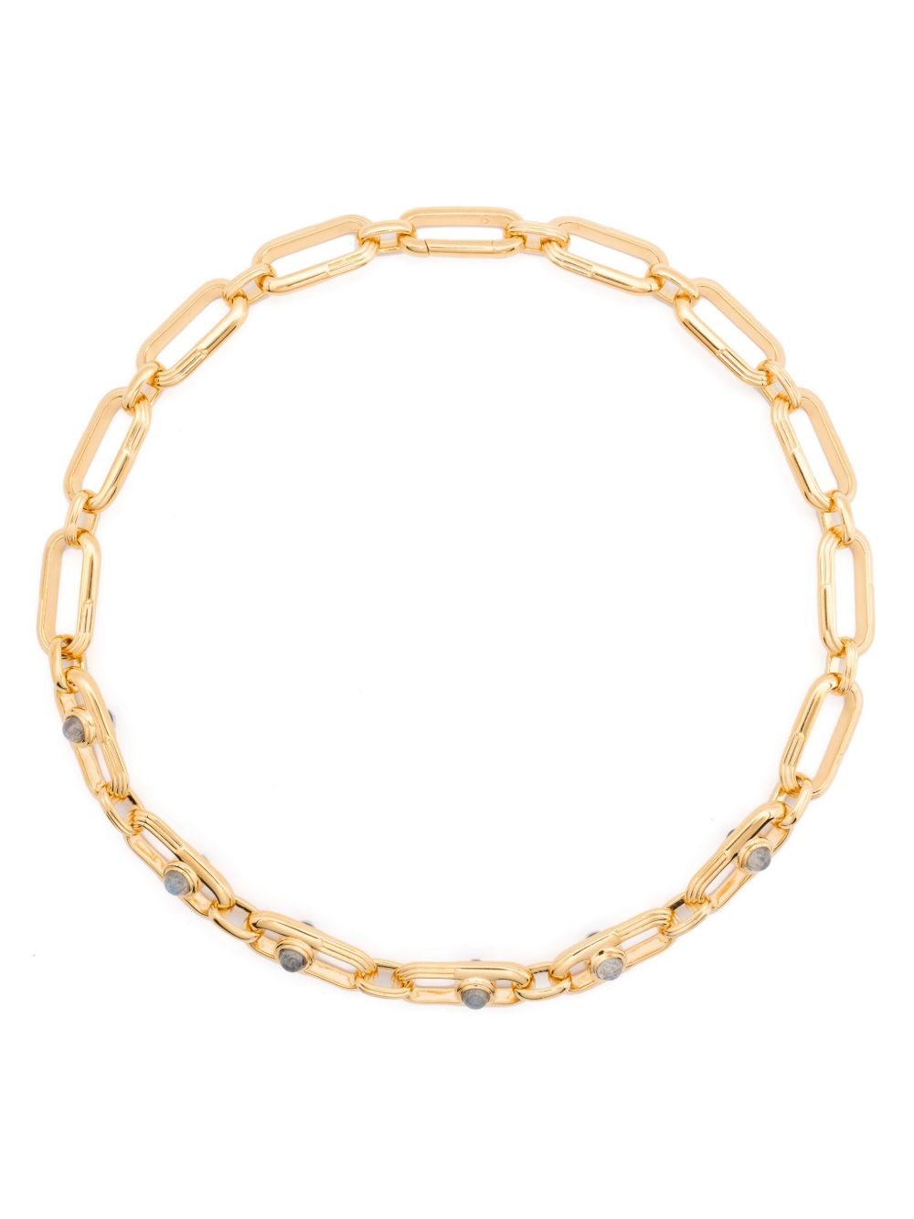 Missoma Zenyu Link Gemstone choker - 金色