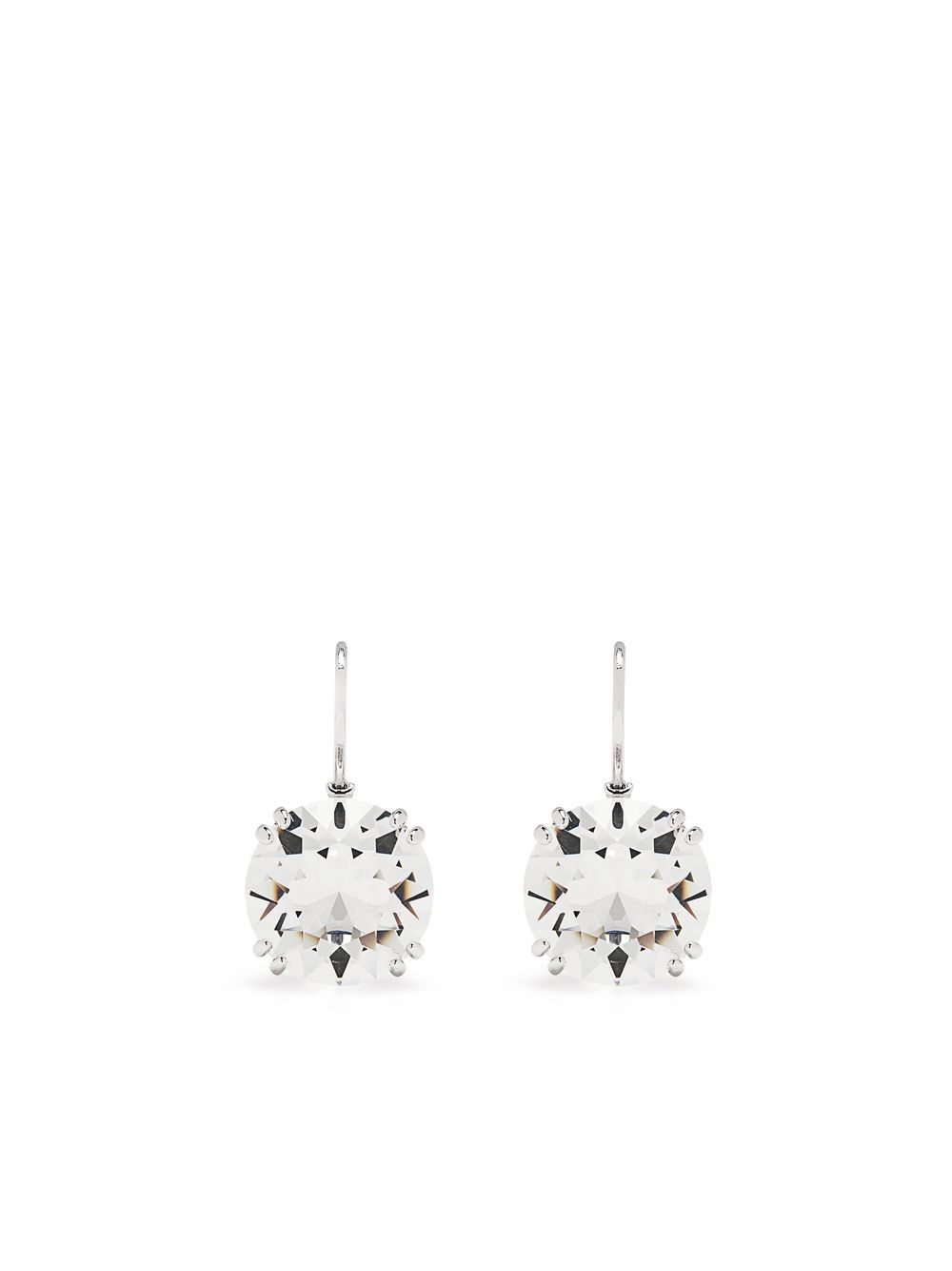 Swarovski Millenia 晶饰耳环 - 银色