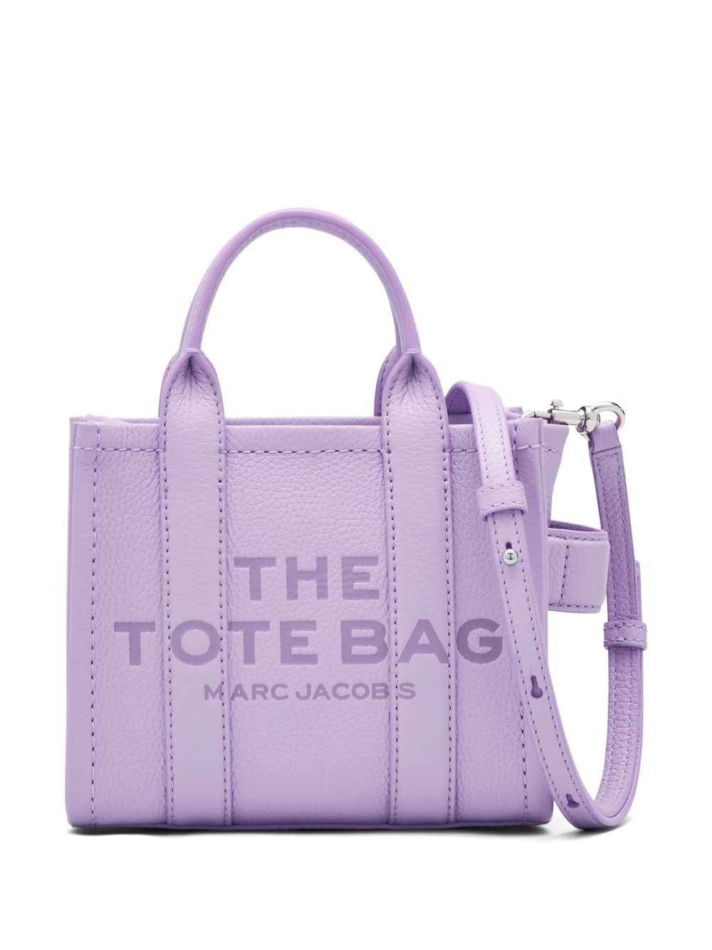 Marc Jacobs The Leather Crossbody Tote 手提包 - 紫色