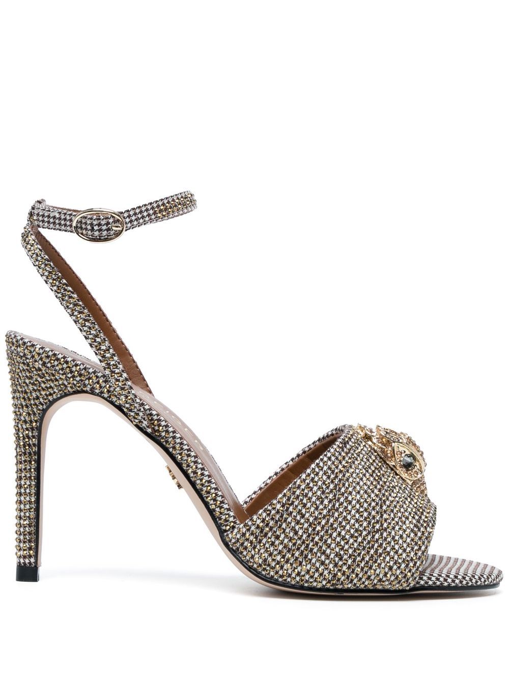 Kurt Geiger London Kensington 高跟凉鞋 - 金色