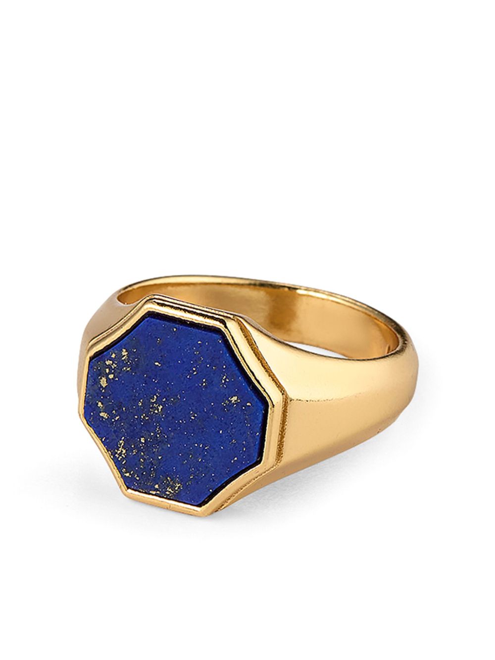 Emanuele Bicocchi Hex 图章戒指 - 金色
