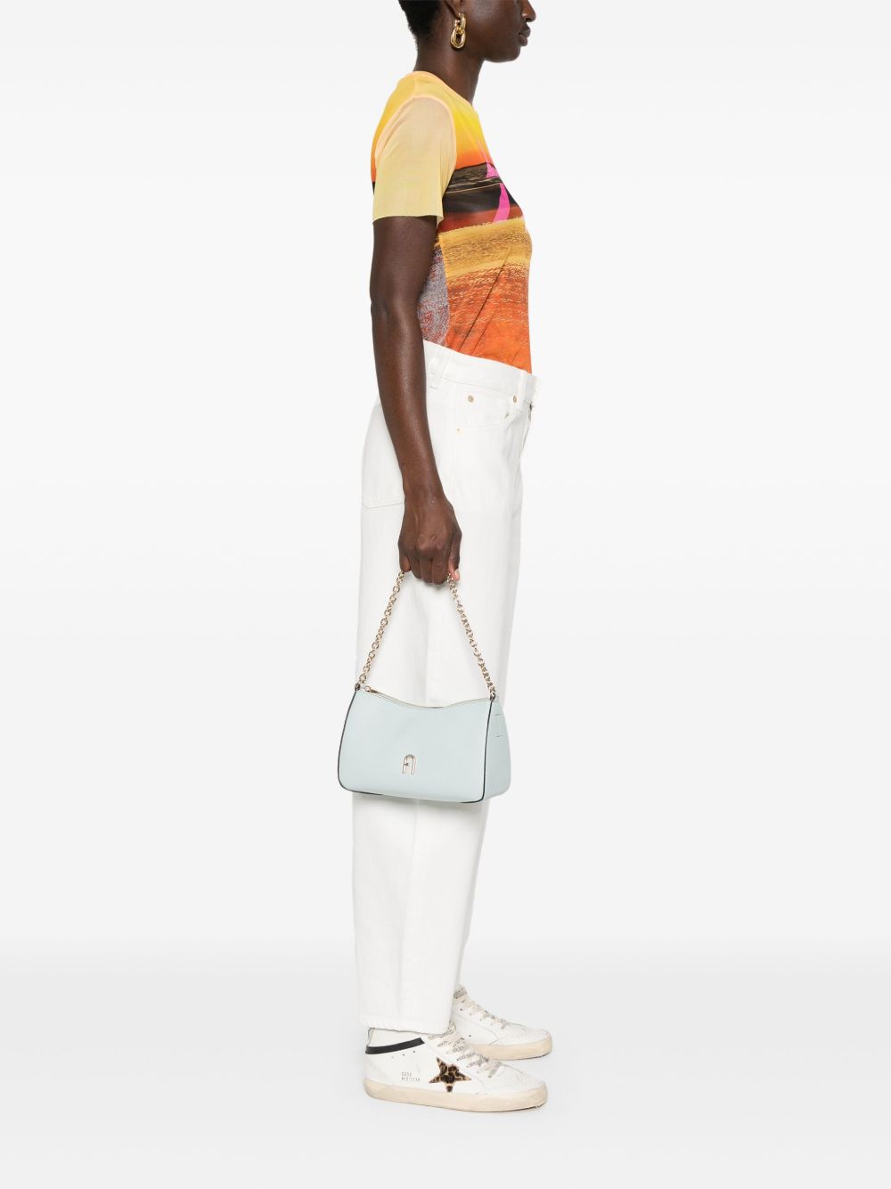 Furla Primula 迷你斜挎包 - 蓝色