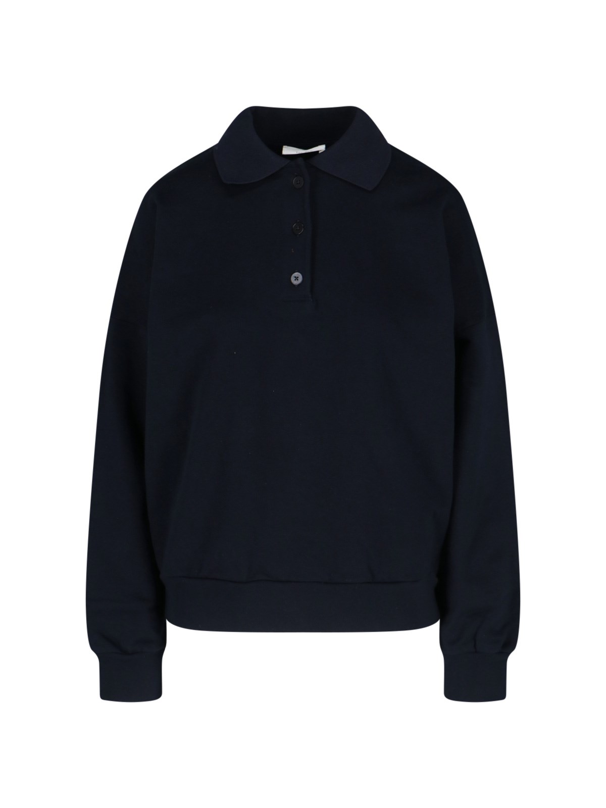 The Row "Corzas" Polo Sweatshirt
