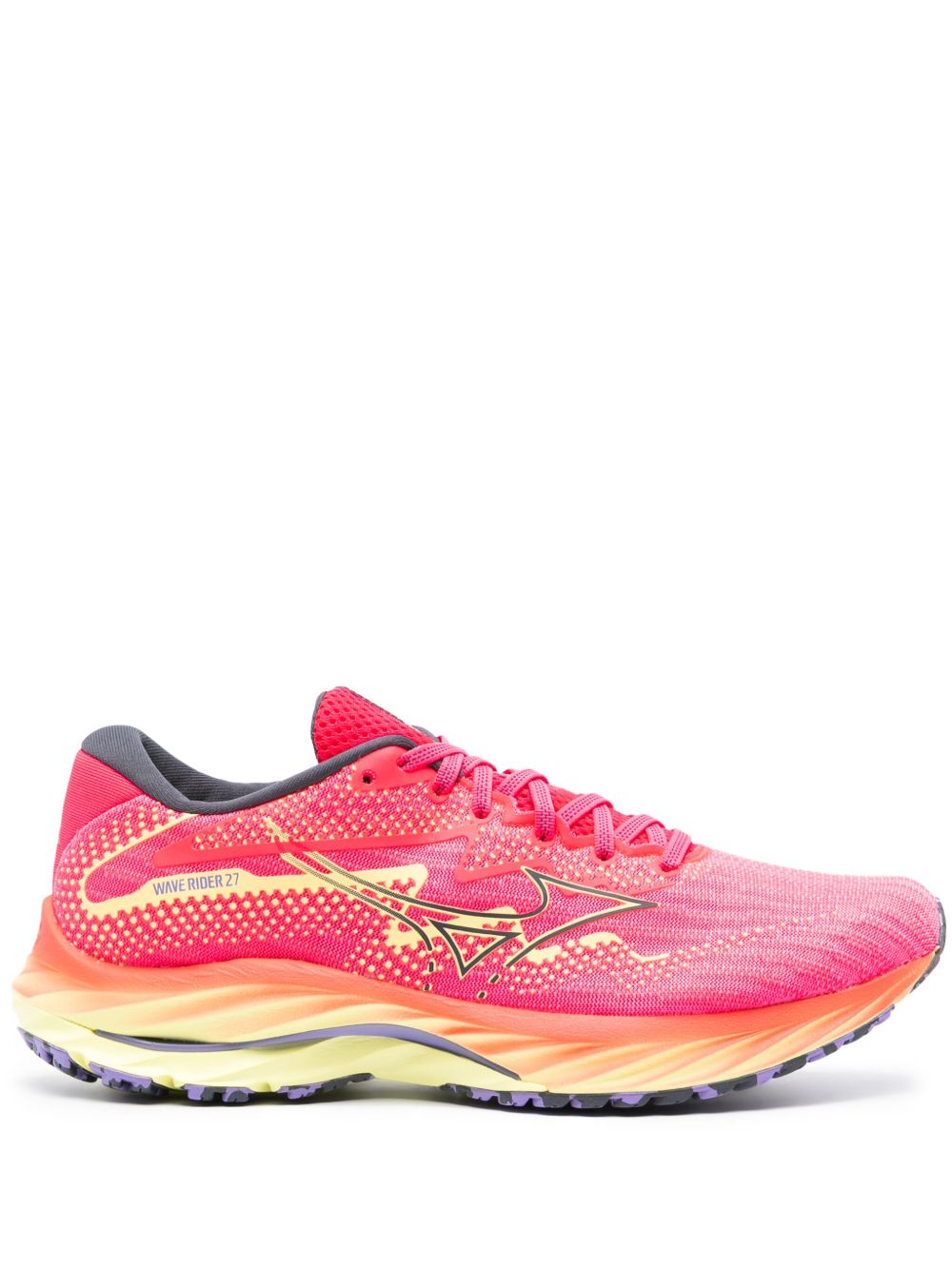 Mizuno Wave Rider 27 运动鞋 - 粉色